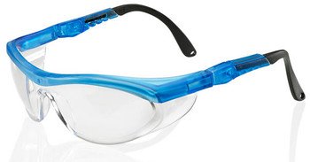 Beeswift Utah Safety Glasses Clear / Blue BBUTSBF
