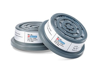 Beeswift Respirator P3r Filters Pair Grey BB3000P3