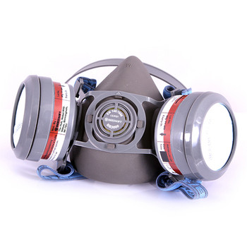 Beeswift Twin Filter Complete Pre-Assembled Respirator With A1p2 Filters Grey BB3020