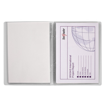 Snopake Superline A5 Display Book 20 Pocket Clear 11941