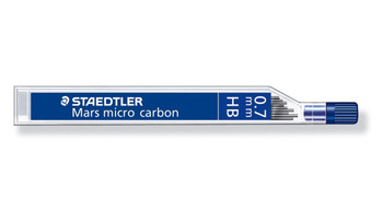 Staedtler Mars Micro Pencil Lead Refill Hb 0.7Mm Lead 12 Leads Per Tube Pack 12 25007-HB