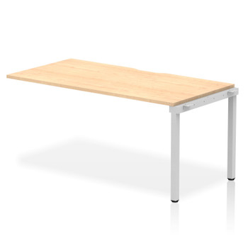 Evolve Plus 1600Mm Single Row Extension Kit Maple Top Silver Frame BE329 BE329