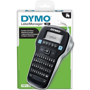 Dymo Labelmanager 160 Label Maker Handheld Label Printer With Black And White D1 2174612