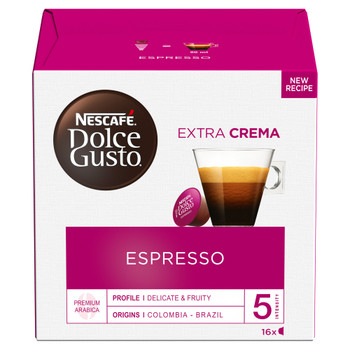 Nescafe Dolce Gusto Espresso Coffee 16 Capsules Pack 3 12423690