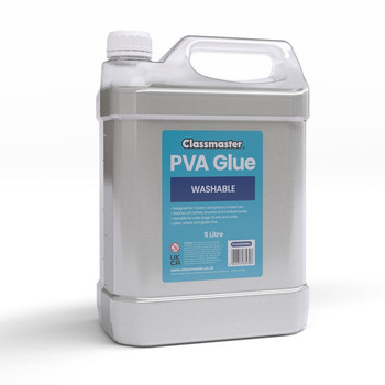 Classmaster Pva Glue Basic 5 Litre - PVA5000BU PVA5000BU