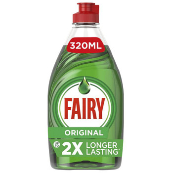 Fairy Washing Up Liquid 320Ml Original Pack 10 - 1015107X10 1015107x10