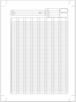 Valuex A4 Analysis Pad 8 Cash Columns 160 Pages 67974VC