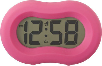 Acctim Vierra Alarm Clock Hot Pink 15110 15110