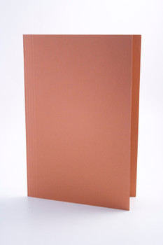 Guildhall Square Cut Folder Manilla Foolscap 250Gsm Orange Pack 100 FS250-ORGZ