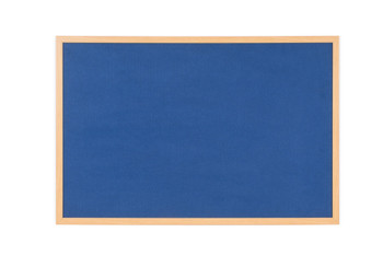 Bi-Office Earth-It Executive Blue Felt Noticeboard Oak Wood Frame 1200X900mm FB1443239