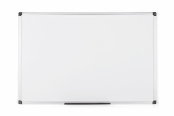 Bi-Office Maya Non Magnetic Melamine Whiteboard Aluminium Frame 2400X1200mm MA2112170