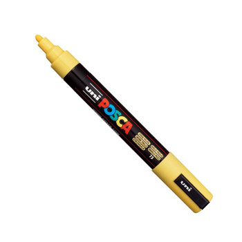 Posca Pc-5M Paint Marker Water Based Medium Line Width 1.8 Mm - 2.5 Mm Straw Yel 286765000