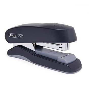 Rapesco Flat Cl" Half Strip Stapler 25 Sheet Black 1064