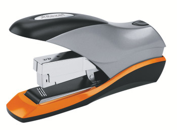 Rexel Optima 70 Heavy Duty Stapler 70 Sheet Silver/Orange/Black 2102359 2102359