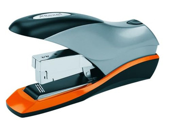Rexel Optima 70 Heavy Duty Stapler 70 Sheet Silver/Orange/Black 2102359 2102359
