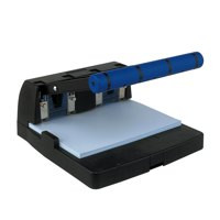 Rapesco 4400 4 Hole Punch Heavy Duty Metal 150 Sheet Black PF4000A1
