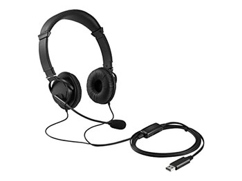 Kensington K33065WW USB-A Classic Stereo Headset with Mic and Volume Control K33065WW