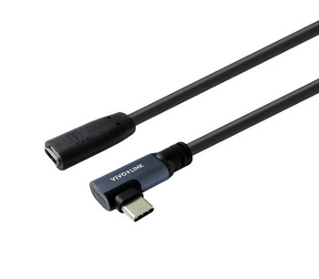 Vivolink PROUSBCMF1A USB-C male angled to female PROUSBCMF1A
