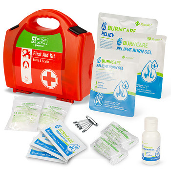 Click Medical First Aid Burns Kit Red CM0320-23