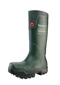 Dunlop Purofort Fieldpro Thermo+ Full Safety Wellingtons Green Size 8 LP8KL0108