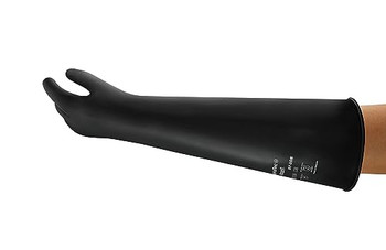 Industrial Latex Heavy Weight 24"  Gauntlet Black Size 10 ILHW2410