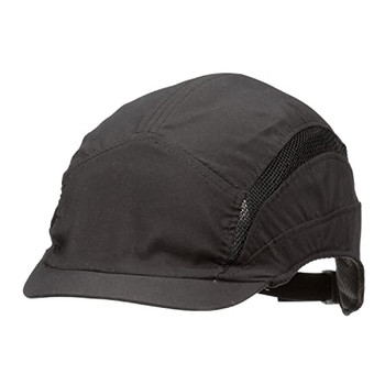 3M Hc24 First Base 3 Classic Micro Peak Safety Baseball Cap Black HC24BLMP