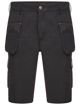 Jcb Workwear Trade Hybrid Stretch Shorts Black Size 36 D+27-36