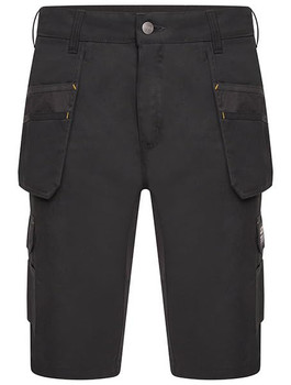 Jcb Workwear Trade Hybrid Stretch Shorts Black Size 40 D+27-40