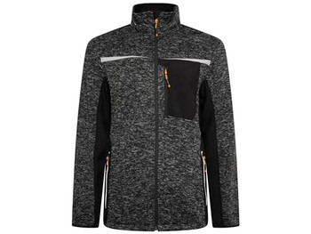 Jcb Workwear Trade Essington Ii Full Zip Fleece Jacket Grey Size S D+IF-S