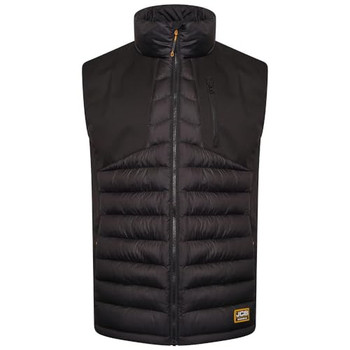 Jcb Workwear Trade Hybrid Padded Gilet Black Size L D-MN-L