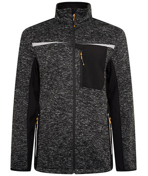Jcb Workwear Trade Essington Ii Full Zip Fleece Jacket Grey Size XL D+IF-XL
