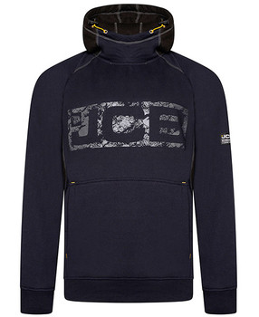 Jcb Workwear Horton Hoodie Navy / Black Size 2XL D-WW-XXL