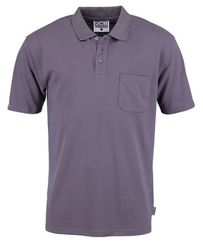 Jcb Workwear Essential Polo Shirt Grey Size S D+AK-S