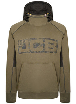 Jcb Workwear Horton Hoodie Olive Green Size 2XL D-FX-XXL