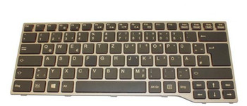 Fujitsu FUJ:CP668400-XX KEYBOARD BLACK W/O TS SWISS FUJ:CP668400-XX