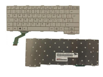 Fujitsu FUJ:CP620307-XX Keyboard WhiteICELANDIC WIN8 FUJ:CP620307-XX