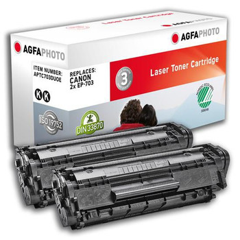 AgfaPhoto APTC703DUOE Toner 2x Black APTC703DUOE
