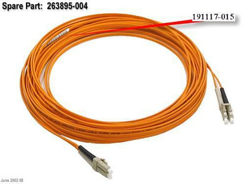 Hewlett Packard Enterprise 263895-004-RFB ComPaq 15M Fiber Cable 263895-004-RFB