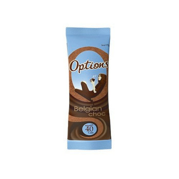 Options Belgian Hot Chocolate Sachets Pack 100 - 0403687 0403687