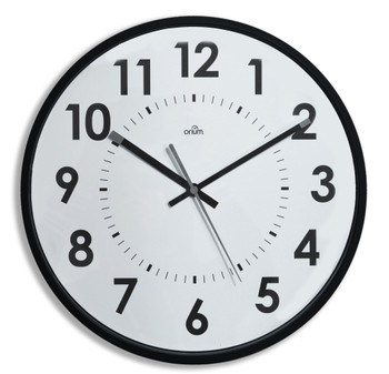 Cep Orium By Cep Slient Quartz Analogue Wall Clock 310Mm White/Black - 211244001 2112440011