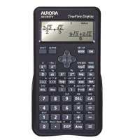Aurora Scientific Calculator With Textbook Display Black - AX595TV AX595TV
