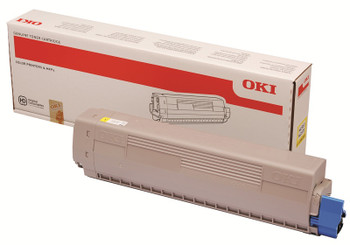 Oki Yellow Toner Cartridge 7.3K Pages - 45862837 45862837