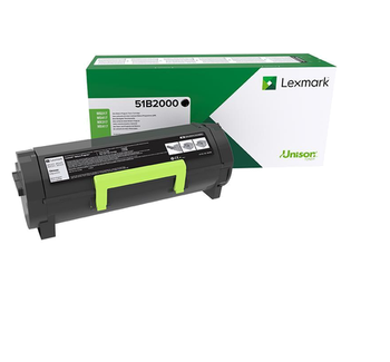 Lexmark Black Toner Cartridge 2.5K Pages - 51B2000 51B2000