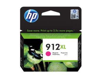 Hp 912Xl Magenta High Yield Ink Cartridge 10Ml for Hp Officejet Pro 8010/8020 Se 3YL82AE