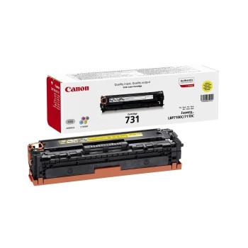 Canon 731Y Yellow Standard Capacity Toner Cartridge 1.5K Pages - 6269B002 6269B002