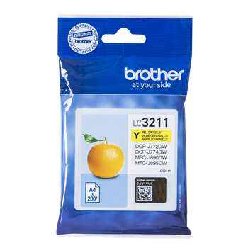 Brother Yellow Ink Cartridge 12Ml - LC3211Y LC3211Y