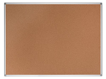 Bi-Office Earth-It Cork Noticeboard Aluminium Frame 1800X900mm CA071790