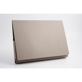 Guildhall Legal Wallet Manilla 356X254mm Full Flap 315Gsm Grey Pack 50 PW3-GRYZ