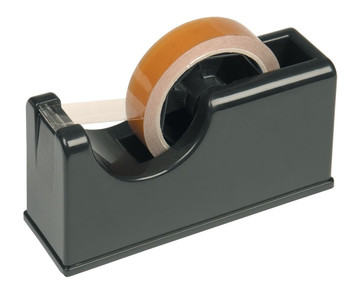 Pacplus Economy Desk Dispenser for 25Mm Tapes Grey PD326