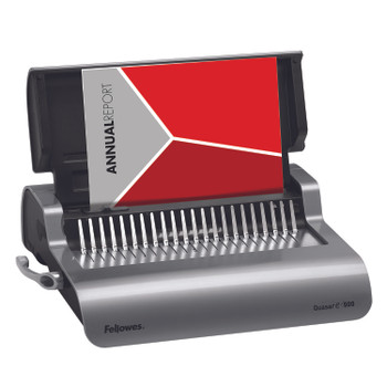 Fellowes Quasar-E Electric A4 Comb Binding Machine Grey 5620901 5620901
